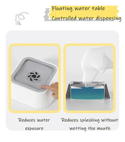 Floating Pet Water Bowl With Floating Design
