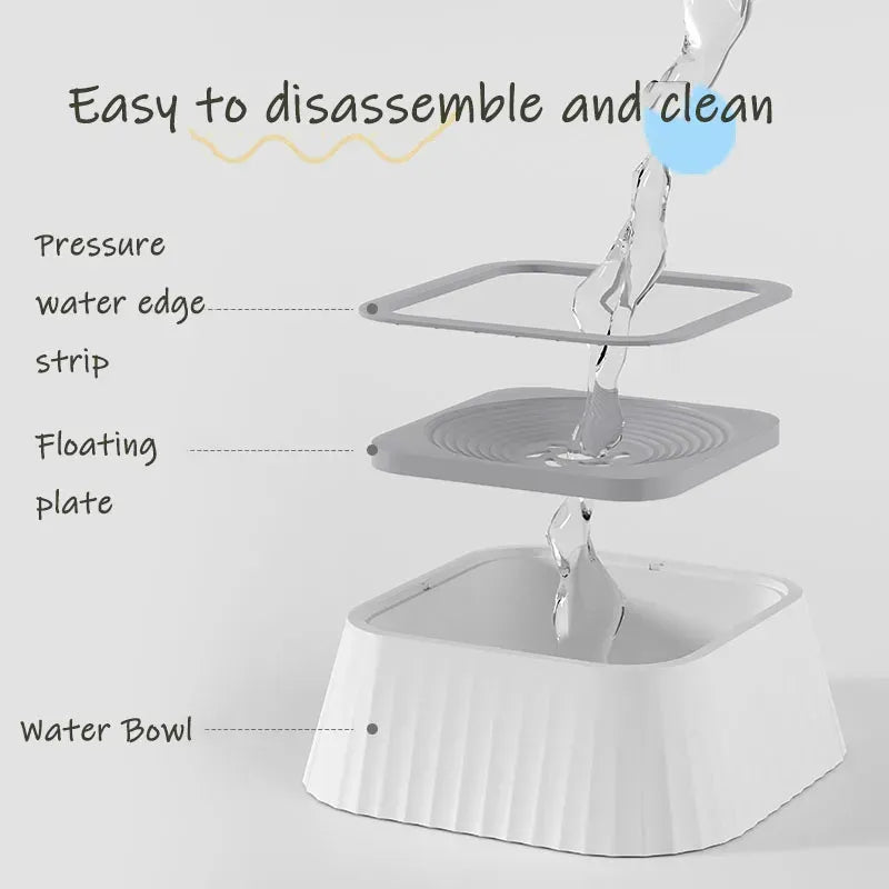 Floating Pet Water Bowl With Floating Design