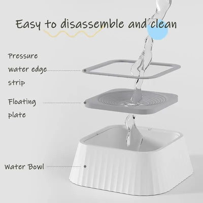 Floating Pet Water Bowl With Floating Design