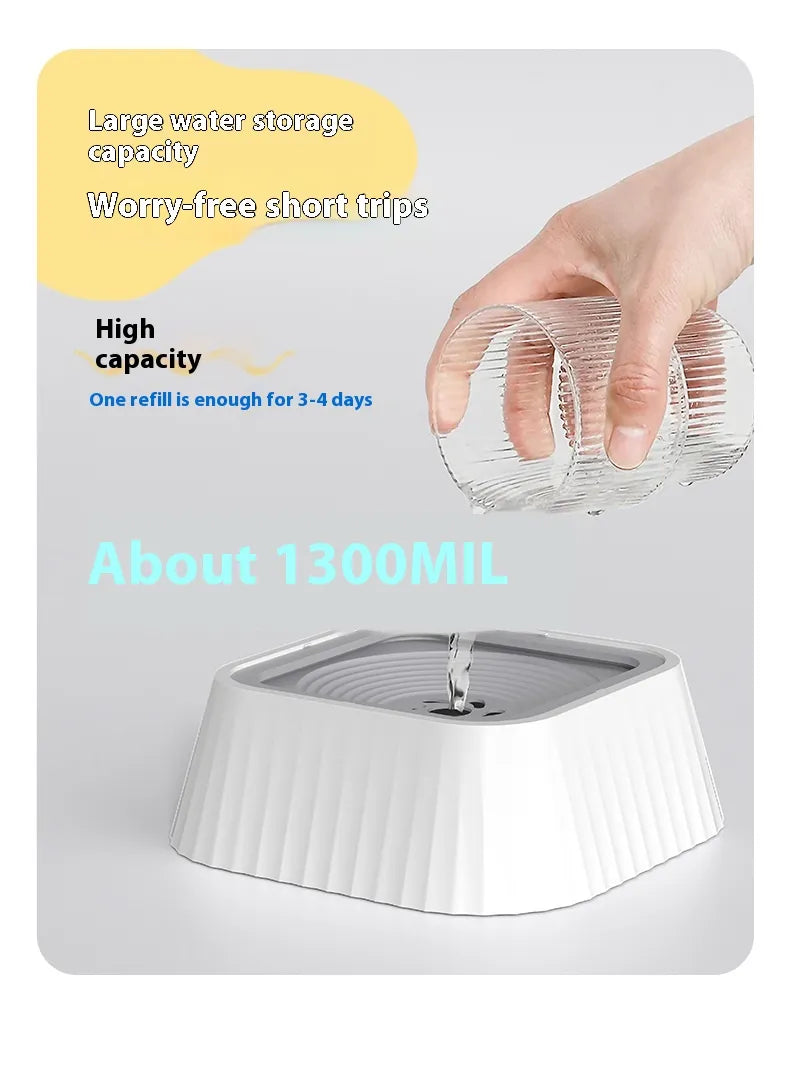 Floating Pet Water Bowl With Floating Design