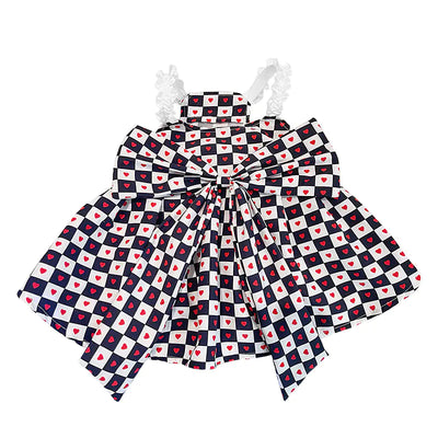 Bichon Chessboard Spring/Summer Pet Apparel