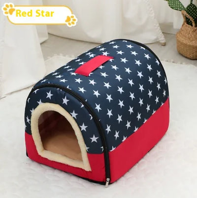 Portable Handle Pet Bed