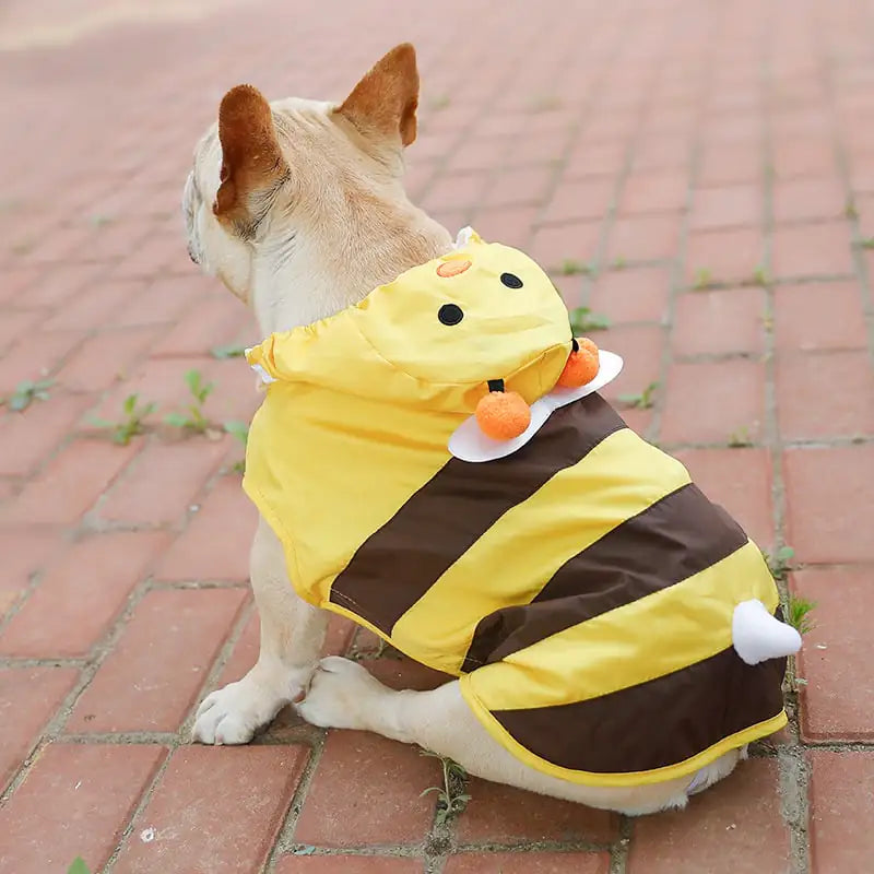 Waterproof Bee-Themed Pet Apparel