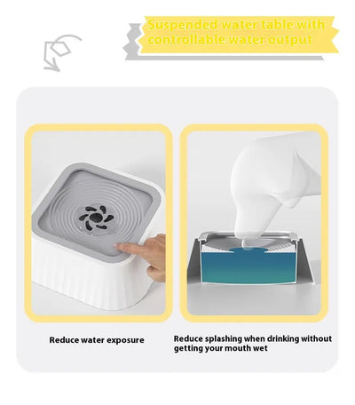 Floating Pet Water Bowl With Floating Design