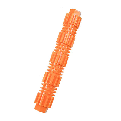 Durable Soft Rubber Dog Chew Toothbrush and Cleaning Toy