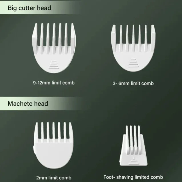 4X Professional Cordless Pet Clippers & Grooming Trimmer Kit