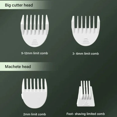 4X Professional Cordless Pet Clippers & Grooming Trimmer Kit