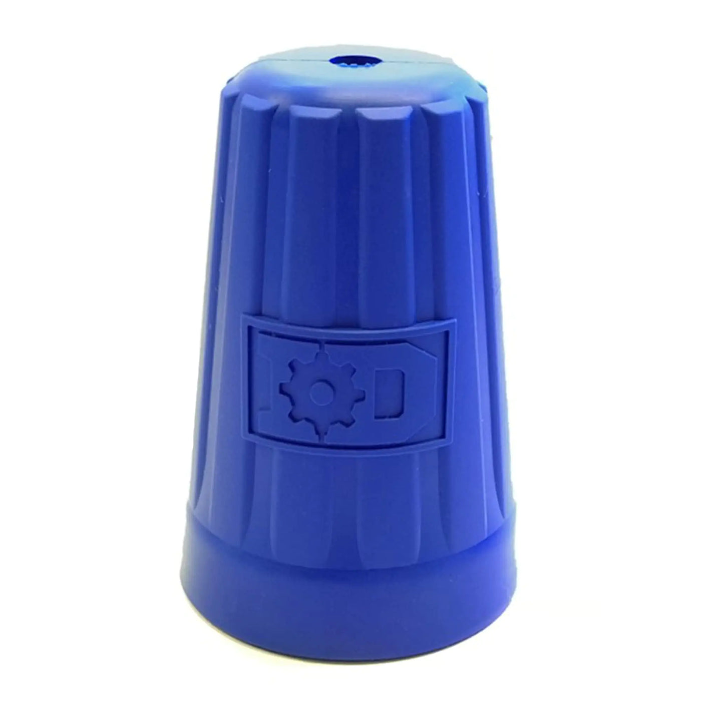 SodaPup Industrial Dog Dog Toy - Natural Rubber Wire Nut Treat Dispenser - Chew Toy - Slow Feeder - Aggressive Chewers - Blue - Large